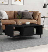 Couchtisch Schwarz 90x50x36,5 cm Holzwerkstoff