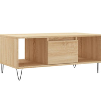 Couchtisch Sonoma-Eiche 90x50x36,5 cm Holzwerkstoff