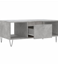 Couchtisch Betongrau 90x50x36,5 cm Holzwerkstoff
