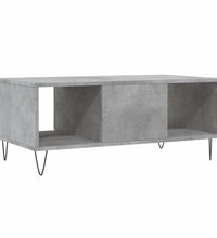 Couchtisch Betongrau 90x50x36,5 cm Holzwerkstoff