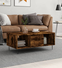 Couchtisch Räuchereiche 90x50x36,5 cm Holzwerkstoff