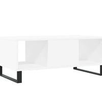 Couchtisch Weiß 90x50x36,5 cm Holzwerkstoff