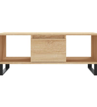 Couchtisch Sonoma-Eiche 90x50x36,5 cm Holzwerkstoff