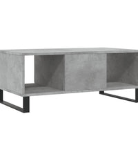 Couchtisch Betongrau 90x50x36,5 cm Holzwerkstoff