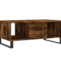 Couchtisch Räuchereiche 90x50x36,5 cm Holzwerkstoff