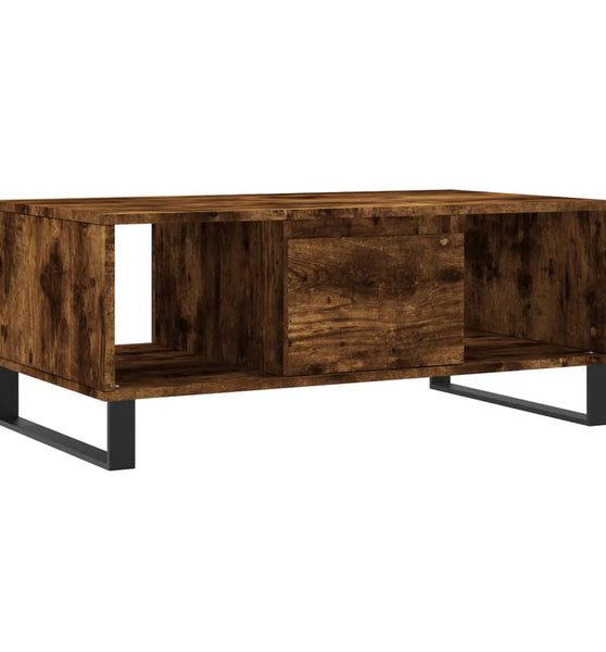 Couchtisch Räuchereiche 90x50x36,5 cm Holzwerkstoff