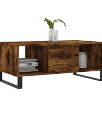 Couchtisch Räuchereiche 90x50x36,5 cm Holzwerkstoff