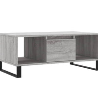 Couchtisch Grau Sonoma 90x50x36,5 cm Holzwerkstoff