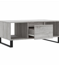 Couchtisch Grau Sonoma 90x50x36,5 cm Holzwerkstoff