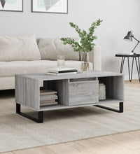 Couchtisch Grau Sonoma 90x50x36,5 cm Holzwerkstoff