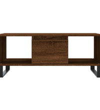 Couchtisch Braun Eichen-Optik 90x50x36,5 cm Holzwerkstoff