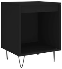 Nachttisch Schwarz 40x35x50 cm Holzwerkstoff