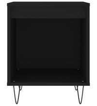Nachttisch Schwarz 40x35x50 cm Holzwerkstoff