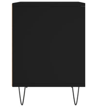 Nachttisch Schwarz 40x35x50 cm Holzwerkstoff