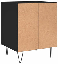 Nachttisch Schwarz 40x35x50 cm Holzwerkstoff