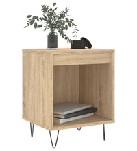 Nachttische 2 Stk. Sonoma-Eiche 40x35x50 cm Holzwerkstoff