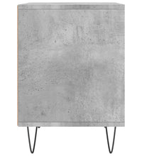 Nachttische 2 Stk. Betongrau 40x35x50 cm Holzwerkstoff