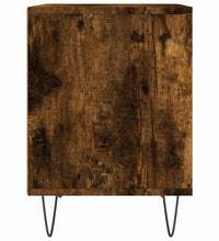 Nachttische 2 Stk. Räuchereiche 40x35x50 cm Holzwerkstoff