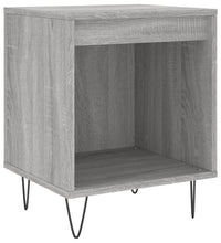Nachttisch Grau Sonoma 40x35x50 cm Holzwerkstoff