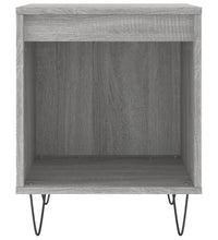 Nachttisch Grau Sonoma 40x35x50 cm Holzwerkstoff