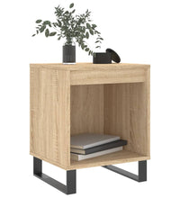 Nachttische 2 Stk. Sonoma-Eiche 40x35x50 cm Holzwerkstoff