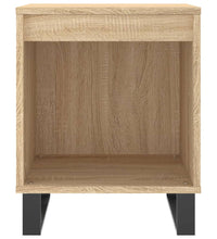 Nachttische 2 Stk. Sonoma-Eiche 40x35x50 cm Holzwerkstoff