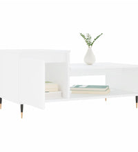 Couchtisch Weiß 100x50x45 cm Holzwerkstoff