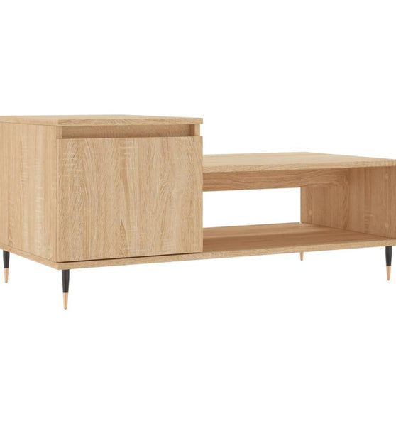 Couchtisch Sonoma-Eiche 100x50x45 cm Holzwerkstoff