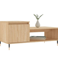 Couchtisch Sonoma-Eiche 100x50x45 cm Holzwerkstoff