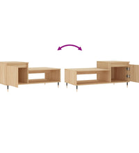 Couchtisch Sonoma-Eiche 100x50x45 cm Holzwerkstoff