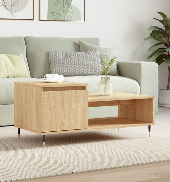 Couchtisch Sonoma-Eiche 100x50x45 cm Holzwerkstoff