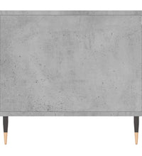 Couchtisch Betongrau 100x50x45 cm Holzwerkstoff