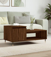 Couchtisch Braun Eichen-Optik 100x50x45 cm Holzwerkstoff