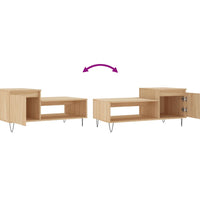 Couchtisch Sonoma-Eiche 100x50x45 cm Holzwerkstoff