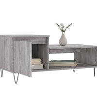 Couchtisch Grau Sonoma 100x50x45 cm Holzwerkstoff