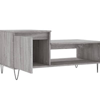 Couchtisch Grau Sonoma 100x50x45 cm Holzwerkstoff