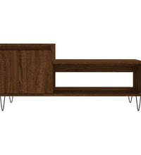 Couchtisch Braun Eichen-Optik 100x50x45 cm Holzwerkstoff