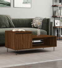 Couchtisch Braun Eichen-Optik 100x50x45 cm Holzwerkstoff