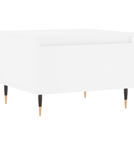 Couchtisch Weiß 50x46x35 cm Holzwerkstoff