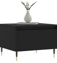 Couchtische 2 Stk. Schwarz 50x46x35 cm Holzwerkstoff