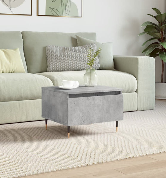 Couchtisch Betongrau 50x46x35 cm Holzwerkstoff