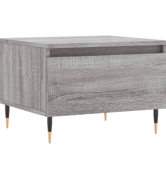 Couchtisch Grau Sonoma 50x46x35 cm Holzwerkstoff
