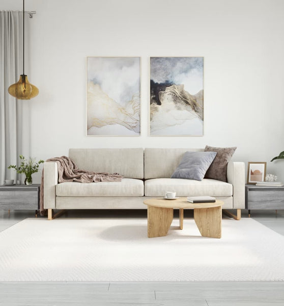 Couchtische 2 Stk. Grau Sonoma 50x46x35 cm Holzwerkstoff