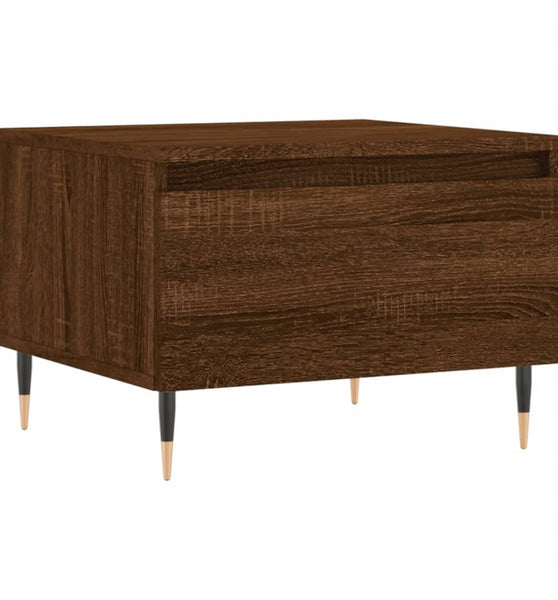 Couchtisch Braun Eichen-Optik 50x46x35 cm Holzwerkstoff