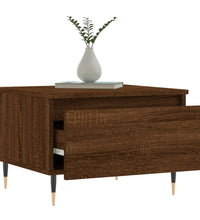 Couchtisch Braun Eichen-Optik 50x46x35 cm Holzwerkstoff