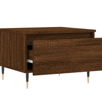 Couchtisch Braun Eichen-Optik 50x46x35 cm Holzwerkstoff