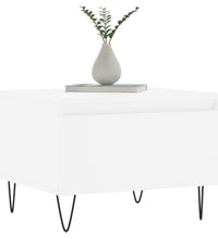 Couchtische 2 Stk. Weiß 50x46x35 cm Holzwerkstoff