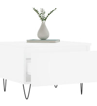 Couchtische 2 Stk. Weiß 50x46x35 cm Holzwerkstoff