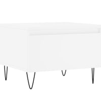 Couchtische 2 Stk. Weiß 50x46x35 cm Holzwerkstoff