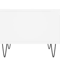 Couchtische 2 Stk. Weiß 50x46x35 cm Holzwerkstoff